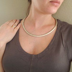 Italian Silver Omega Chain